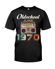 June Vintage Best Of June 1970 50 Years Old Classic T-Shirt tile