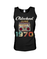 June Vintage Best Of June 1970 50 Years Old Unisex Tank tile