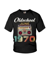June Vintage Best Of June 1970 50 Years Old Youth T-Shirt tile
