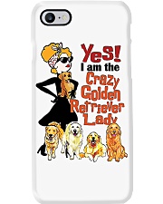 Golden Retriever Dog Crazy Golden Retriever Lady Phone Case tile