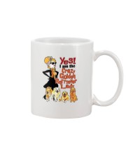 Golden Retriever Dog Crazy Golden Retriever Lady Mug tile