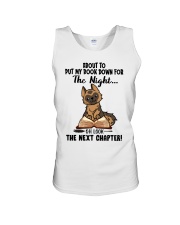 Book Oh Look The Next Chapter German Shepherd Unisex Tank tile