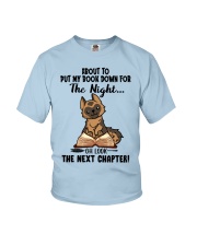 Book Oh Look The Next Chapter German Shepherd Youth T-Shirt tile