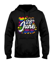 LGBT 28th June Pride Day Hooded Sweatshirt front