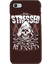 Mechanic Too Stressed To Be Blessed Phone Case tile