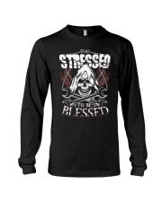 Mechanic Too Stressed To Be Blessed Long Sleeve Tee tile