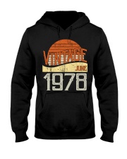 June Vintage June 1978 Hooded Sweatshirt front