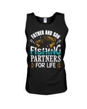 Fish Father And Son Fishing Partners For Life Unisex Tank tile