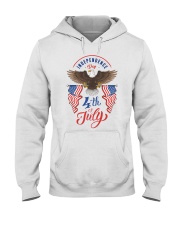 July Independence 4th Of July Hooded Sweatshirt front