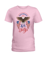 July Independence 4th Of July Ladies T-Shirt tile
