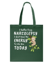 Sloth I Don't Have The Energy To Like You Today Tote Bag tile