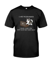Husky Dog I Are Programmer Classic T-Shirt tile