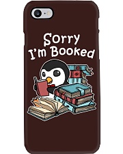 Penguins Sorry I'm Booked Phone Case tile