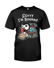 Penguins Sorry I'm Booked Classic T-Shirt tile