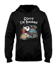 Penguins Sorry I'm Booked Hooded Sweatshirt front