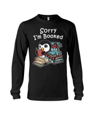 Penguins Sorry I'm Booked Long Sleeve Tee tile