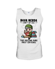 Veteran Book Nerds Don't Get Old Unisex Tank tile