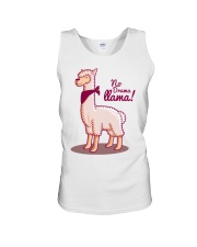 Llama No Drama Llama Unisex Tank tile