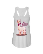 Llama No Drama Llama Ladies Flowy Tank tile