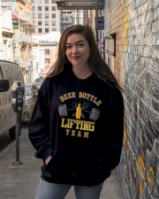 Beer Bottle Lifting Team Hooded Sweatshirt lifestyle-unisex-hoodie-front-1