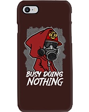 Firefighter Busy Doing Nothing Phone Case tile