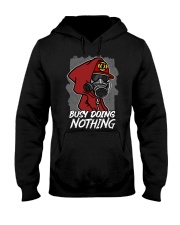 Firefighter Busy Doing Nothing Hooded Sweatshirt front