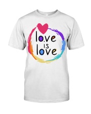 LGBT Love Is Love 3 Classic T-Shirt tile