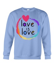 LGBT Love Is Love 3 Crewneck Sweatshirt tile