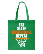Basketball - Eat sleep basketball repeat Tote Bag tile