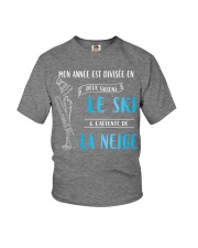 Le ski 2 Youth T-Shirt tile