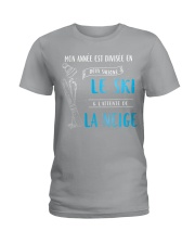 Le ski 2 Ladies T-Shirt tile