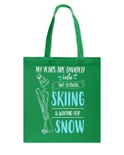 Skiing 1 Tote Bag tile