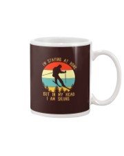 Skiing 11 Mug tile