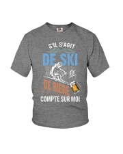 Le ski 13 Youth T-Shirt tile