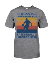 Basketball - Basketball is importanter Classic T-Shirt tile