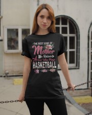 Mother raises a girl plays basketball Classic T-Shirt apparel-classic-tshirt-lifestyle-19