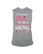 Mother raises a girl plays basketball Sleeveless Tee tile