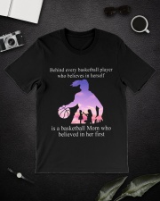 Basketball mom - Girl Classic T-Shirt lifestyle-mens-crewneck-front-16