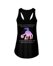 Basketball mom - Girl Ladies Flowy Tank tile