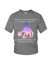 Basketball mom - Girl Youth T-Shirt tile