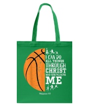 Basketball - Christ Tote Bag tile