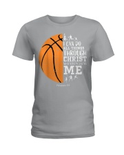 Basketball - Christ Ladies T-Shirt tile