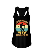 le ski 27 Ladies Flowy Tank tile