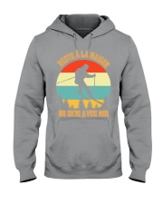 le ski 27 Hooded Sweatshirt tile
