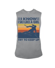 Skiing 37 Sleeveless Tee tile