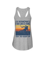 Skiing 37 Ladies Flowy Tank tile