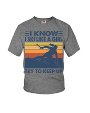 Skiing 37 Youth T-Shirt tile