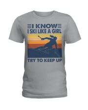 Skiing 37 Ladies T-Shirt tile