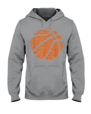 Basketball - Typoraphy Hooded Sweatshirt tile