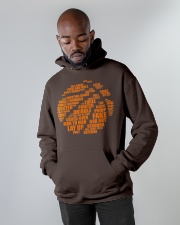 Basketball - Typoraphy Hooded Sweatshirt apparel-hooded-sweatshirt-lifestyle-front-09